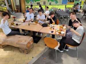②たまごかけごはん専門店「食堂_かめっち。」で昼食