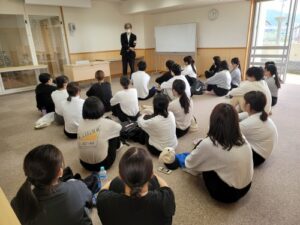 ➀園長先生の話