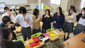 鴨方高校との商品開発２