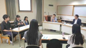 加賀学長と学友会・白鷺祭について考える会1