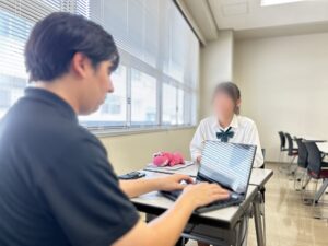 ⑤個別指導・対面
