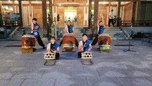 4_和太鼓サークル鼓魂の演奏